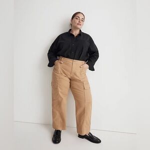 Madewell The Plus Curvy '90s Straight Cargo Pant - Size 18W